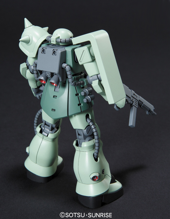 Gundam - 1/144 HGUC MS-06F-2 Zaku II F2 (Zeon Type)