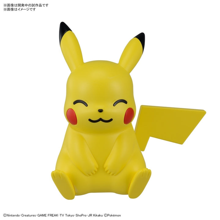 POKEMON - Model Kit Quick!! 16 Pikachu (Sitting Pose)