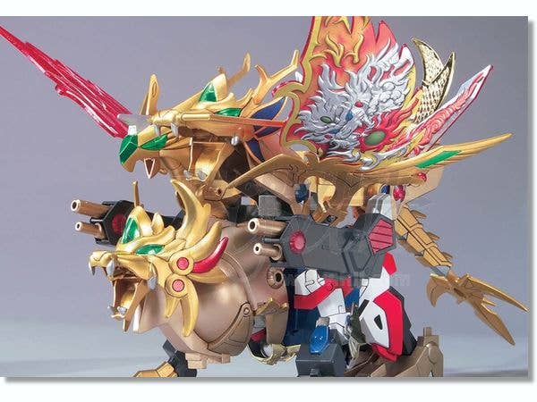 GUNDAM - SD BB167 Kishin Daishougun Shiryuuou (Kirahagane Gokusai Ver.) - product detail 4