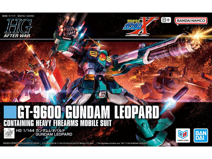 GUNDAM - 1/144 HGAW Gundam Leopard - retail packaging