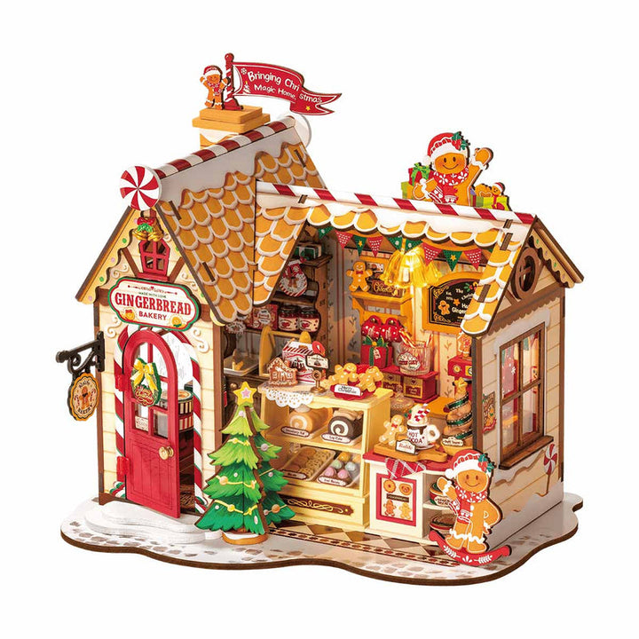Rolife Gingerbread House DIY Miniature House DG176
