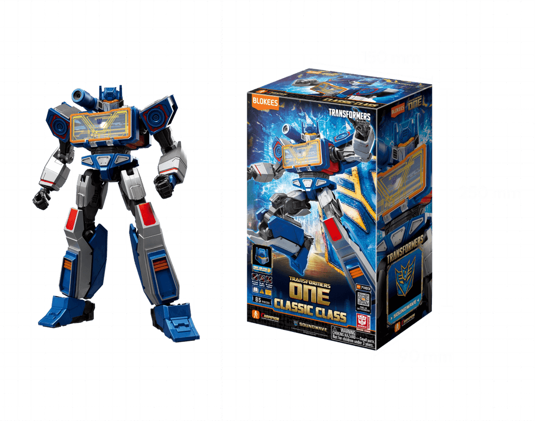 Botcon Soundwave Blokees Transformers Soundwave 17 Model Kit Classic Class 17 Luminous ...