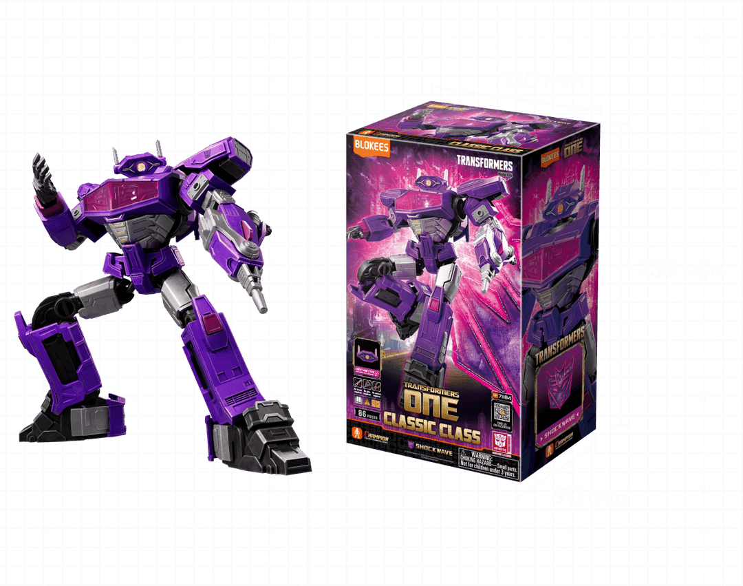 Blokees Transformers Shockwave 18 Model Kit Classic Class 18 Luminous Eyes & Chest [PRE-ORDER]