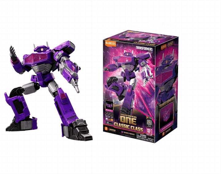 Blokees Transformers Shockwave 18 Model Kit Classic Class 18 Luminous Eyes & Chest [PRE-ORDER]