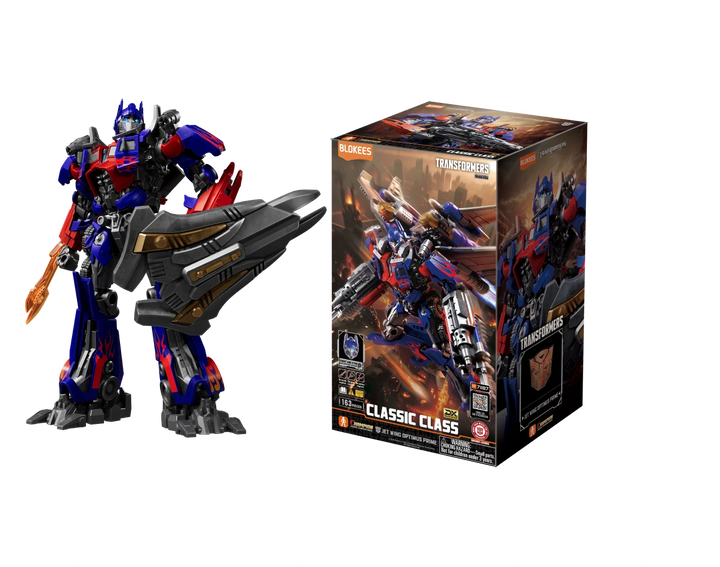 Blokees Transformers Jet Wing Optimus Prime 21 Model Kit Classic Class 21 Luminous Eyes & Chest [PRE-ORDER]