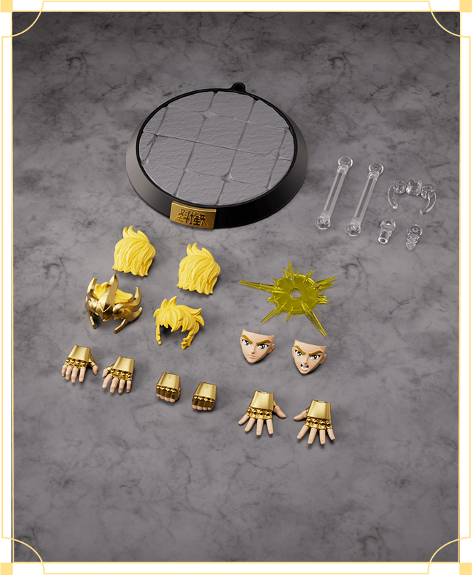 Blokees Saint Seiya Leo Aiolia Model Kit Champion Class 02 CC02 [PRE-ORDER]