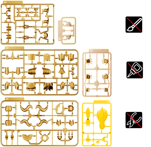 Blokees Saint Seiya Aries Mu Model Kit Champion Class 01 CC01 [PRE-ORDER]