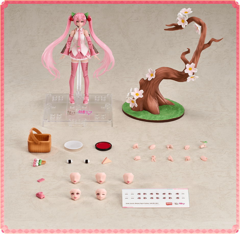 Blokees Sakura Miku Fantastics Edition Action Figures [PRE-ORDER]