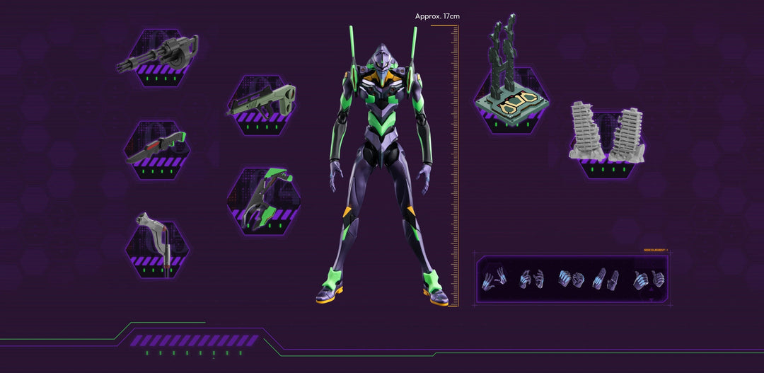 Blokees Evangelion Test Type-01 Action Edition [PRE-ORDER]