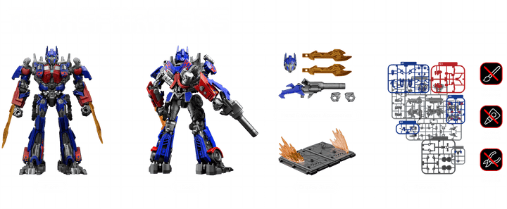 Blokees Transformers Optimus Prime 09 Model Kit Classic Class 09 Luminous Eyes [PRE-ORDER]