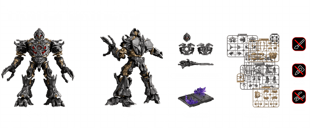 Blokees Transformers Megatron 10 Model Kit Classic Class 10 Luminous Eyes [PRE-ORDER]