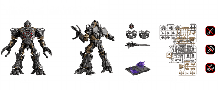 Blokees Transformers Megatron 10 Model Kit Classic Class 10 Luminous Eyes [PRE-ORDER]