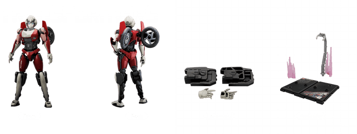 Blokees Transformers Arcee 07 Model Kit Classic Class 07 Luminous Eyes 10cm [PRE-ORDER]