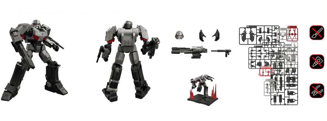 Blokees Transformers Megatron 12 Model Kit Classic Class 12 Luminous Eyes [PRE-ORDER]