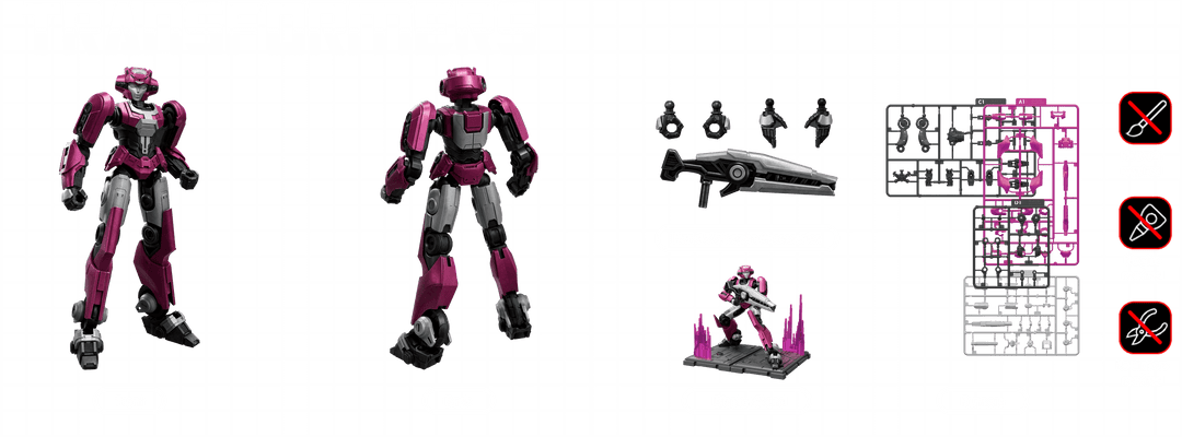 Blokees Transformers Elita 13 Model Kit Classic Class 13 Luminous Eyes [PRE-ORDER]