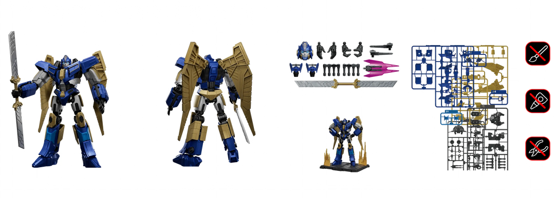 Blokees Transformers Sentinel Prime 14 Model Kit Classic Class 14 Luminous Eyes [PRE-ORDER]