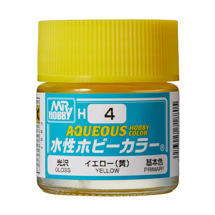 MR HOBBY - GSI Creos Aqueous Hobby Color Gloss Yellow H4 10ml
