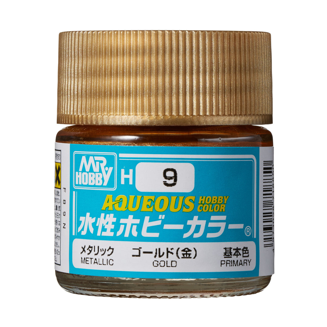 MR HOBBY - GSI Creos Aqueous Hobby Color Gold H9 10ml
