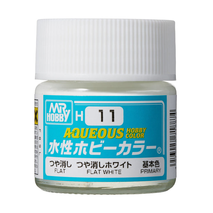 MR HOBBY - GSI Creos Aqueous Hobby Color Flat White H11 10ml