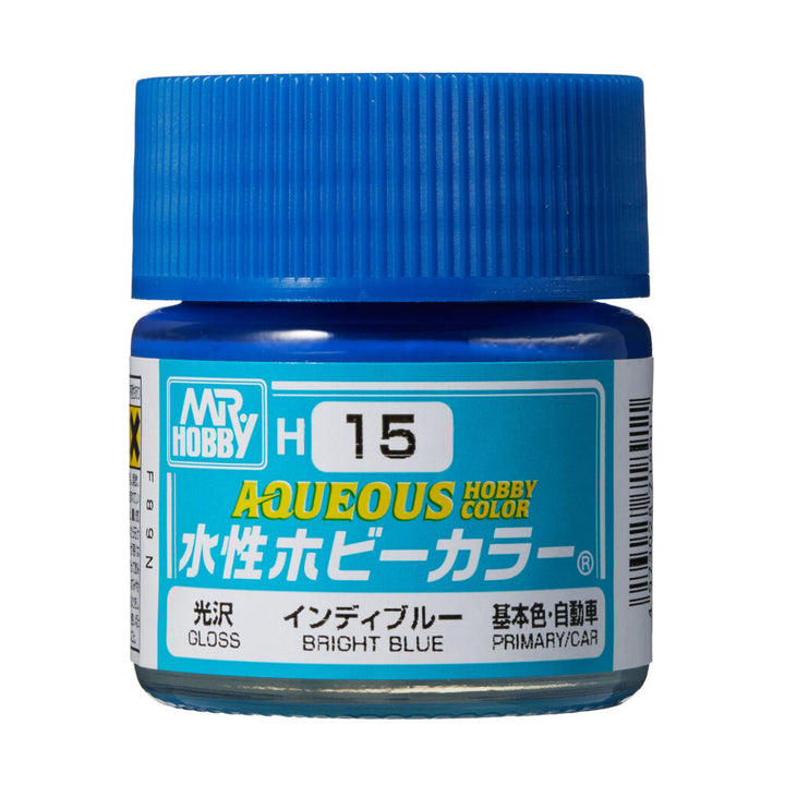 MR HOBBY - GSI Creos Aqueous Hobby Color Gloss Bright Blue H15 10ml