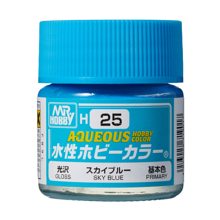 MR HOBBY - GSI Creos Aqueous Hobby Color Gloss Sky Blue H25 10ml