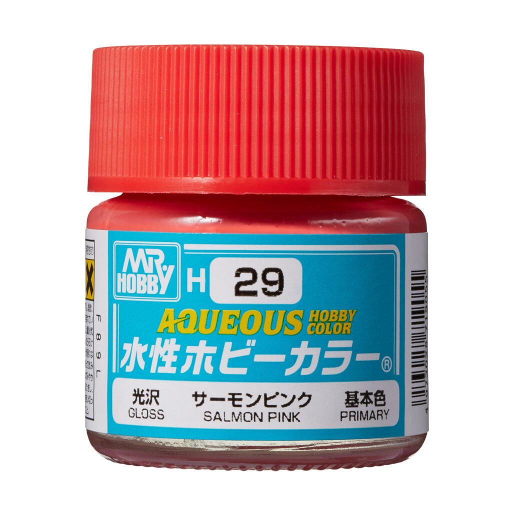 MR HOBBY - GSI Creos Aqueous Hobby Color Gloss Salmon Pink H29 10ml