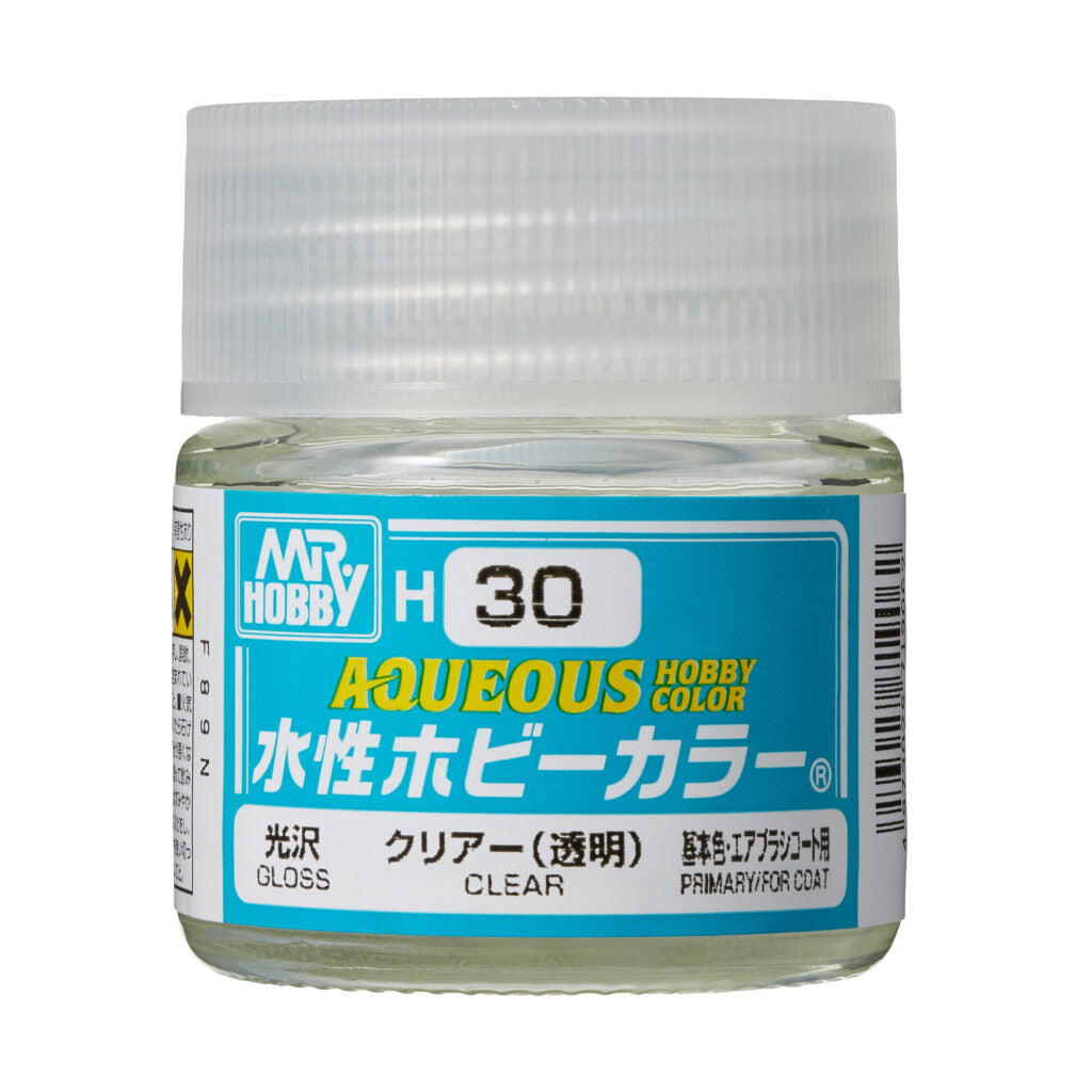 MR HOBBY - GSI Creos Aqueous Hobby Color Gloss Clear H30 10ml