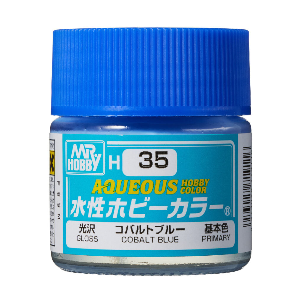 MR HOBBY - GSI Creos Aqueous Hobby Color Gloss Cobalt Blue H35 10ml