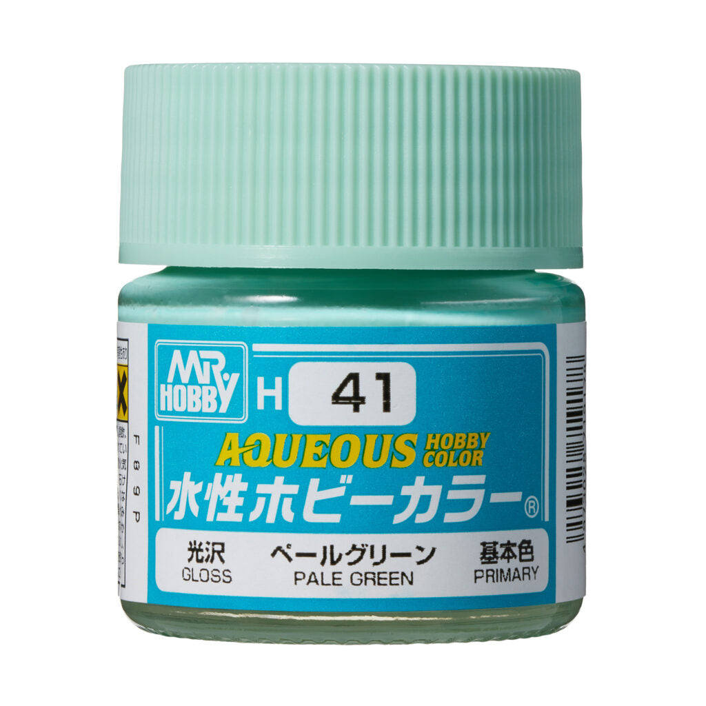 MR HOBBY - GSI Creos Aqueous Hobby Color Gloss Pale Green H41 10ml