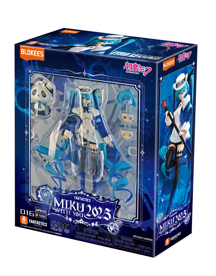Blokees Hatsune Miku Fantastics Series - MikuWithYou2025 Model Kit [PRE-ORDER]