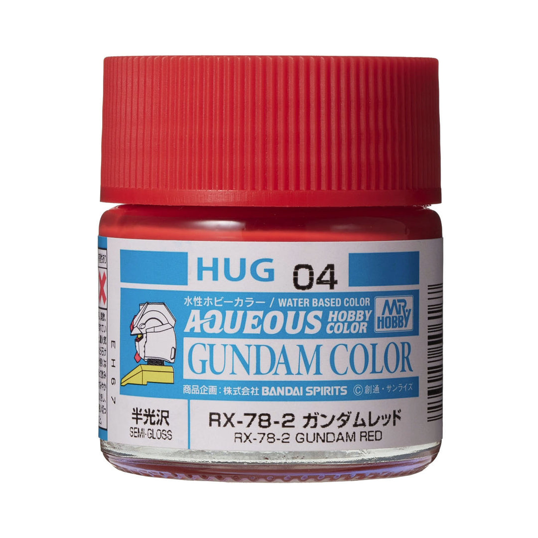 MR HOBBY - Aqueous Gundam Color RX-78-2 Gundam Red 10ml HUG04