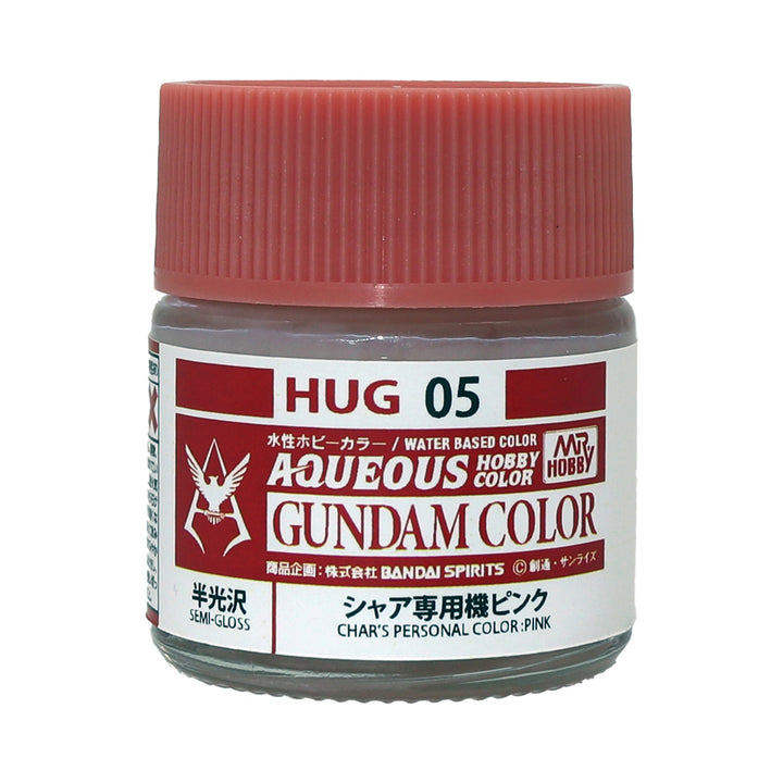 MR HOBBY - Aqueous Gundam Color Pink for Char Aznable 10ml HUG05