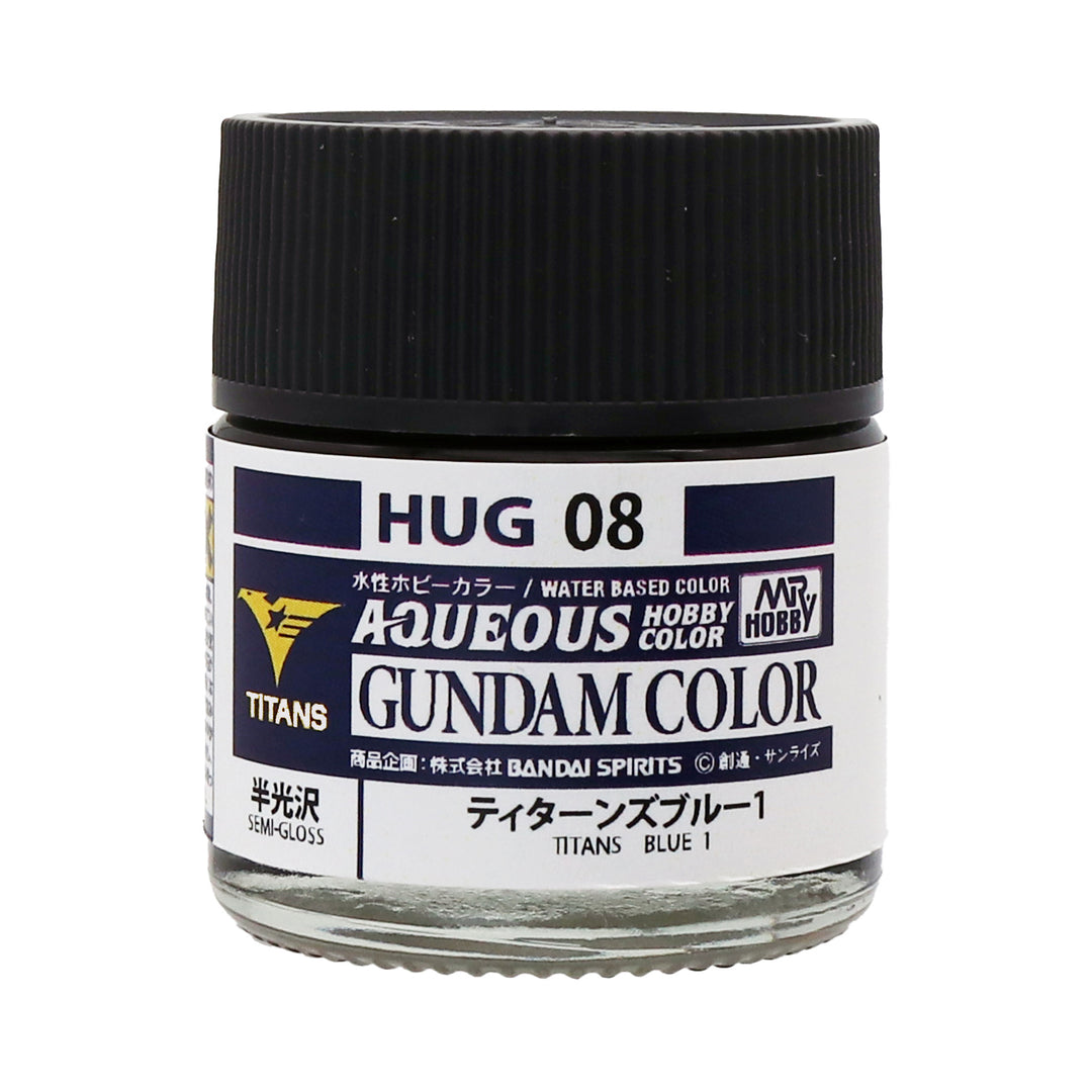 MR HOBBY - Aqueous Gundam Color Titans Blue 1 10ml HUG08