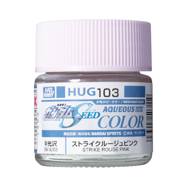 MR HOBBY - Aqueous Gundam Color Strike Rouge Pink 10ml HUG103