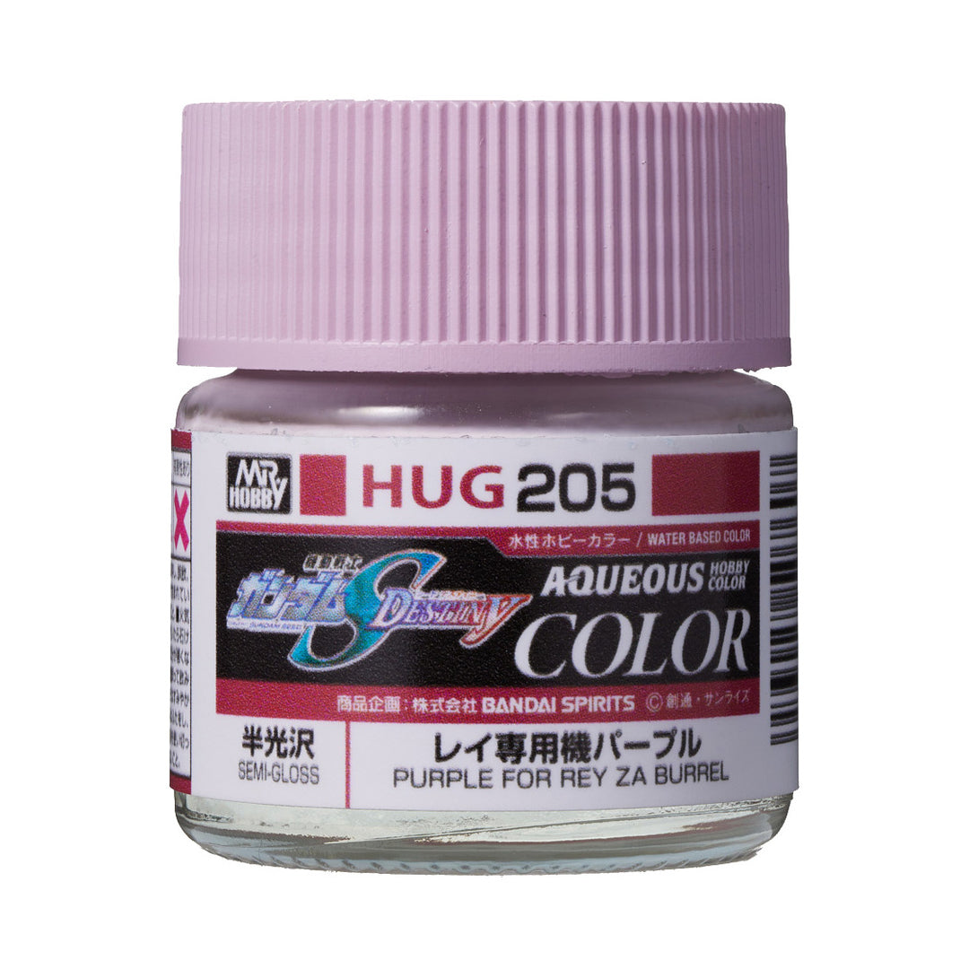 MR HOBBY - Aqueous Gundam Color Purple For Rey Za Burrel 10ml HUG205
