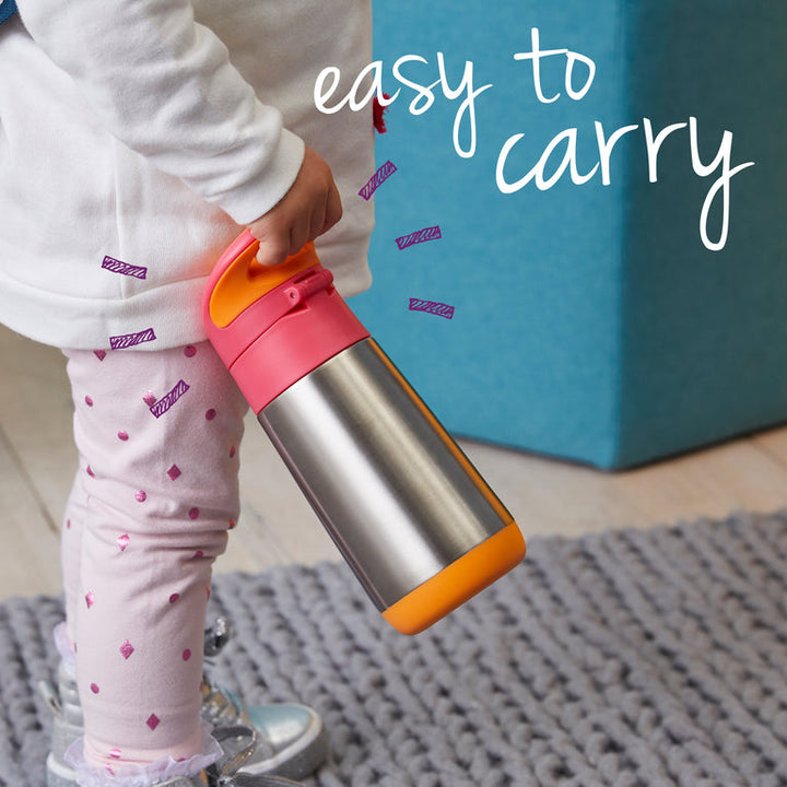 B.Box - Insulated Drink Bottle Strawberry Shake 350ml