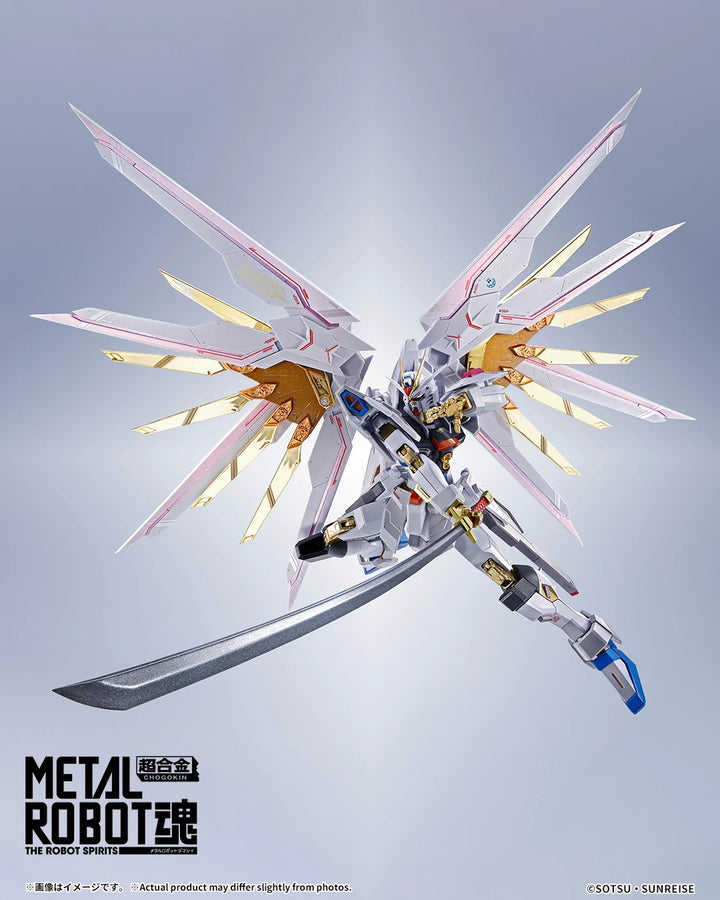 TAMASHII - Metal Robot Spirits Mighty Strike Freedom Gundam Final Battle Ver. [PRE-ORDER]