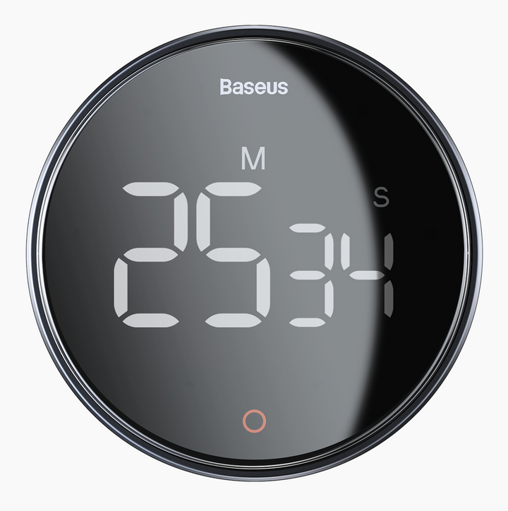 Baseus Digital Rotation Countdown Kitchen Timer with Magnetic Holder Pro