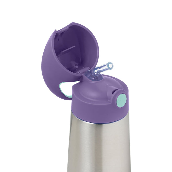 B.Box - Insulated Drink Bottle Lilac Pop 350ml