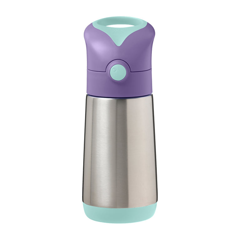 B.Box - Insulated Drink Bottle Lilac Pop 350ml