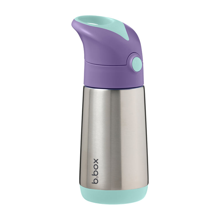 B.Box - Insulated Drink Bottle Lilac Pop 350ml
