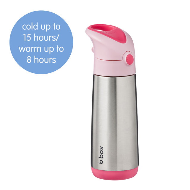 B.Box - Insulated Drink Bottle Blush Crush 500ml