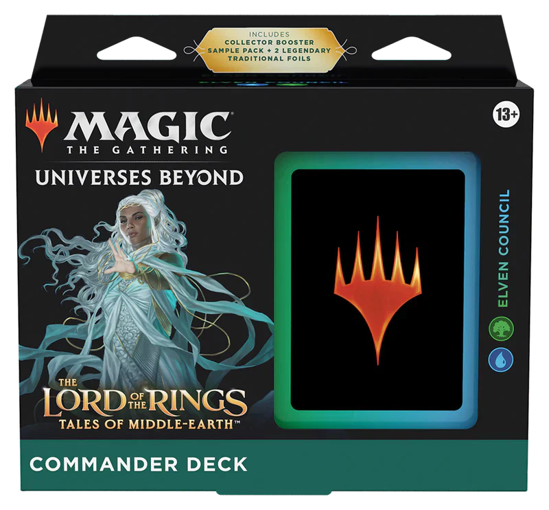 Magic The Gathering - The Lord of the Rings: Tales of Middle-Earth Commander Deck (Set of 4)