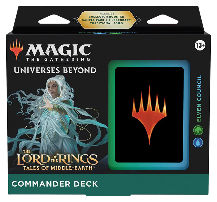 Magic The Gathering - The Lord of the Rings: Tales of Middle-Earth Commander Deck (Set of 4)