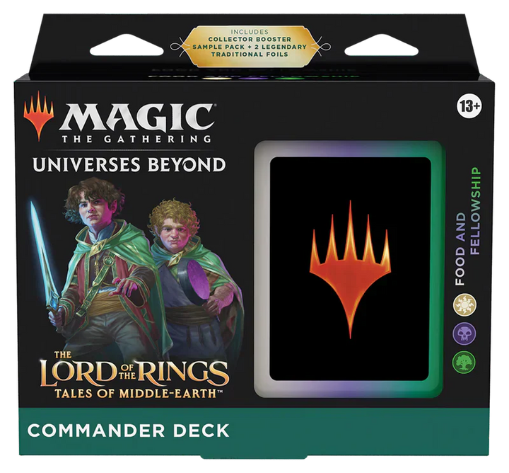 Magic The Gathering - The Lord of the Rings: Tales of Middle-Earth Commander Deck (Set of 4)