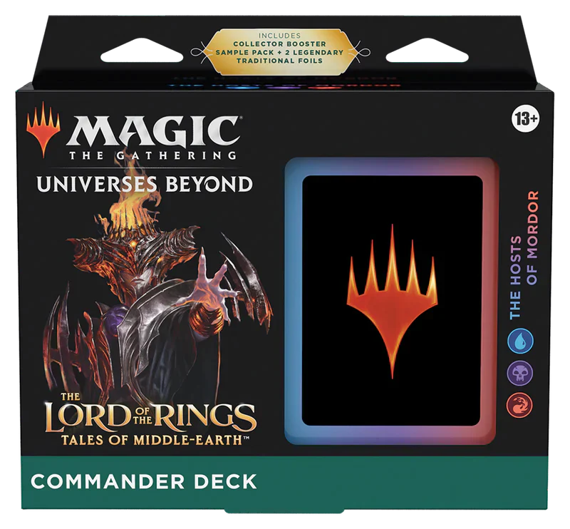 Magic The Gathering - The Lord of the Rings: Tales of Middle-Earth Commander Deck (Set of 4)
