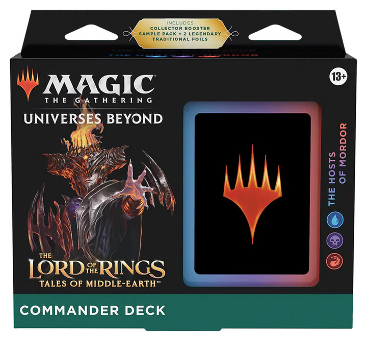 Magic The Gathering - The Lord of the Rings: Tales of Middle-Earth Commander Deck (Set of 4)