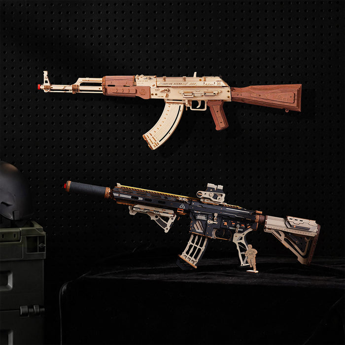 ROKR M416 Carbine 3D Wooden Puzzle LQB02