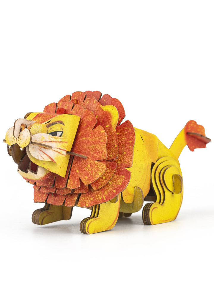 MierEdu - Build 'N' Sound 3D Puzzle Lion - product view