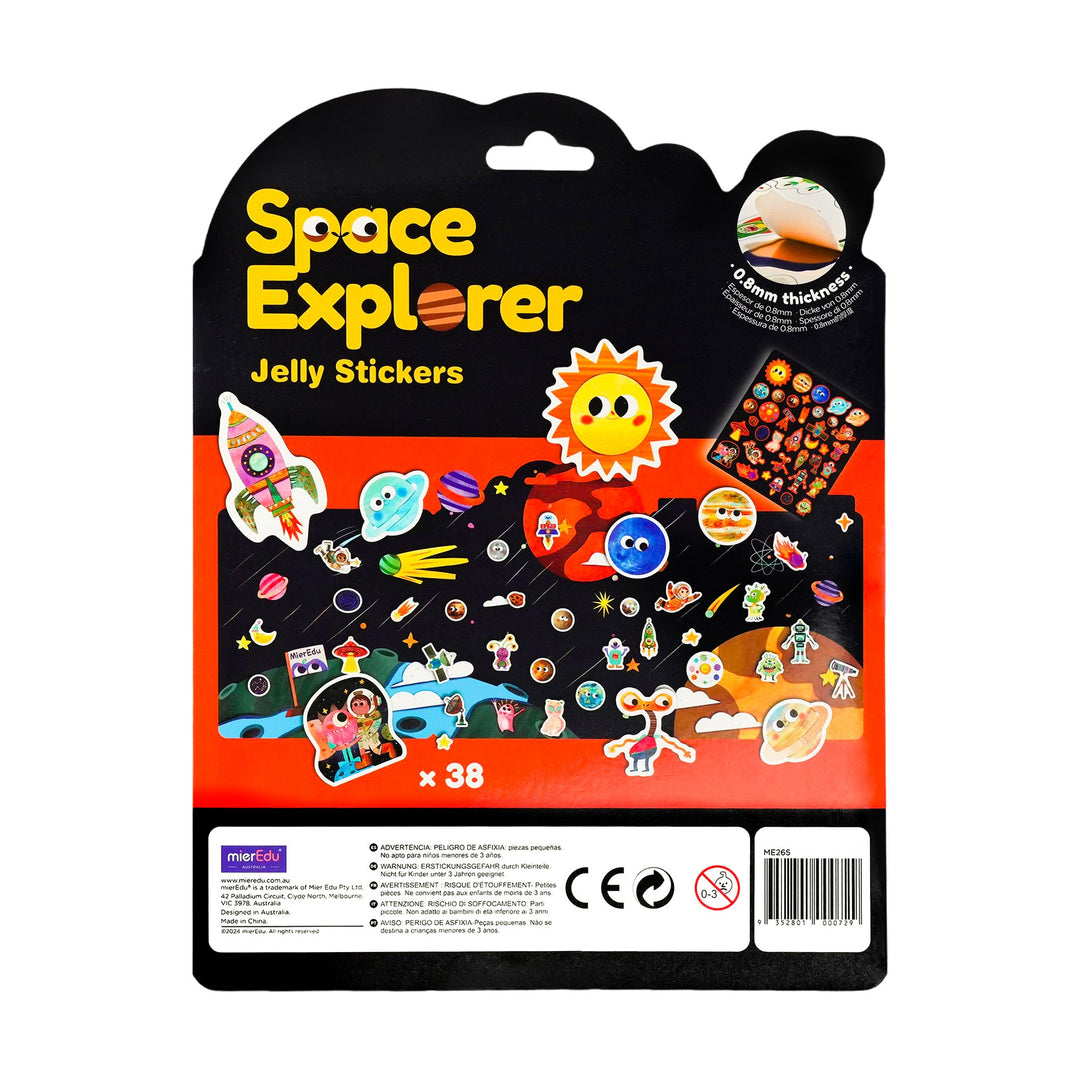 MierEdu Jelly Stickers - Space Explorer